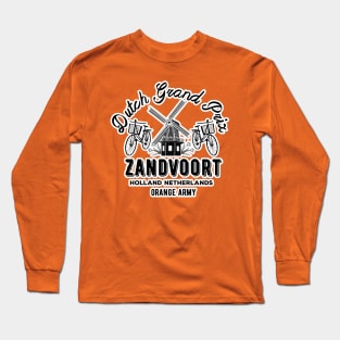 Zandvoort Orange Smoke Long Sleeve T-Shirt